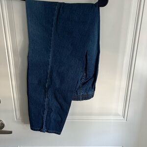Just My Size blue stretch pull on jeans 2x(18-20w)